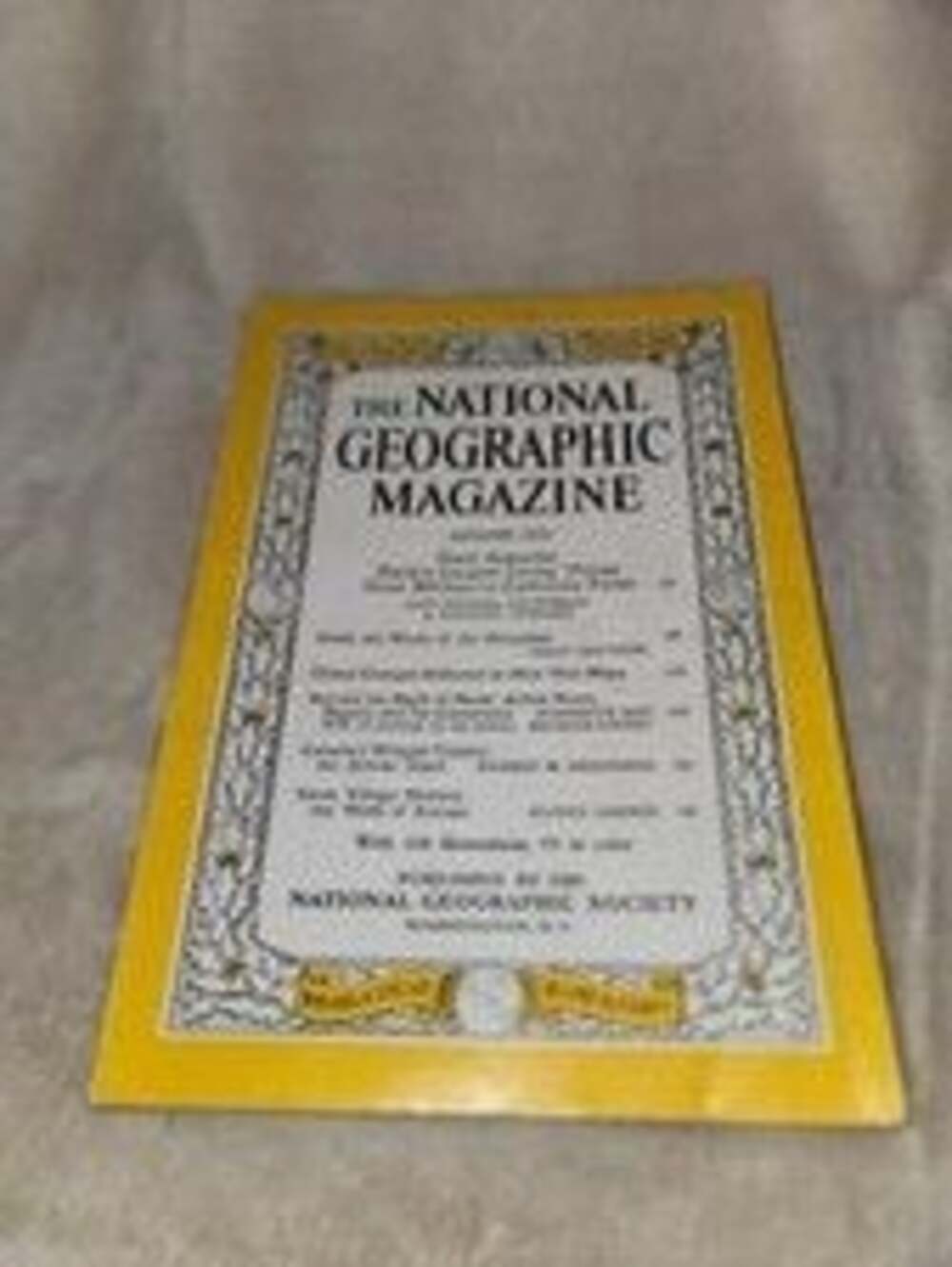 National geographic Magazine August 1959 Vol,CXVI No.2